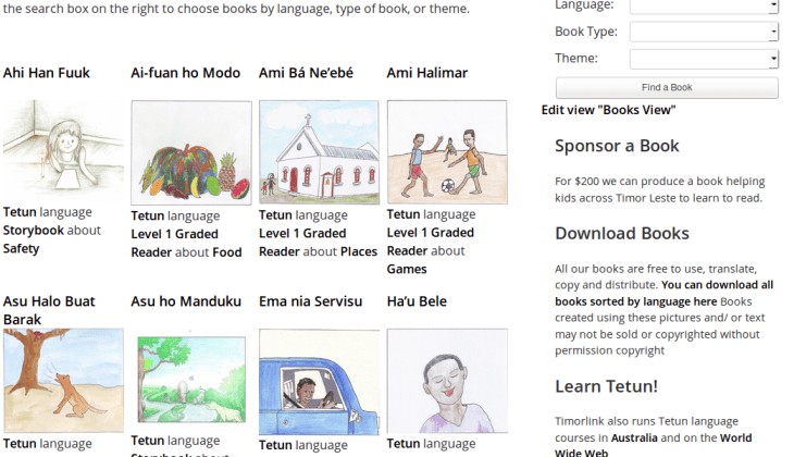 Wordpress Multilingual Tetun Library